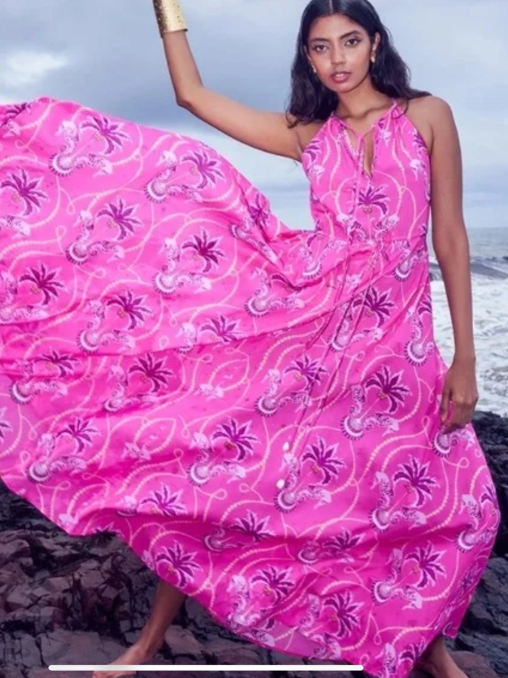 NWT Beyond by Vera Marina maxi dress, size S